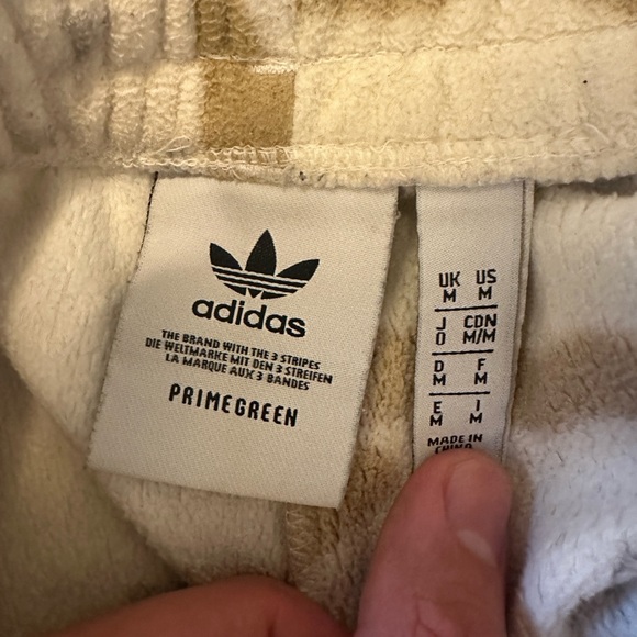 Adidas Originals R.Y.V. Men's Camo Fleece Pants Bottoms Joggers Warm Rare H11443 - Picture 3 of 3